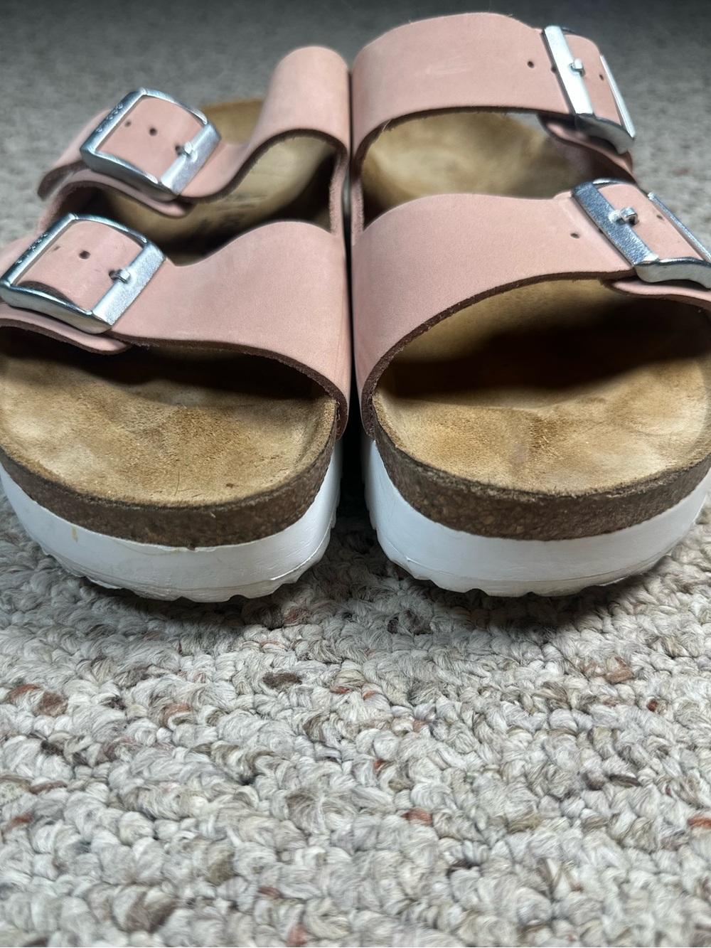 Birkenstock Papillo Platform Sandal Pink Size 10 - Picture 4 of 12